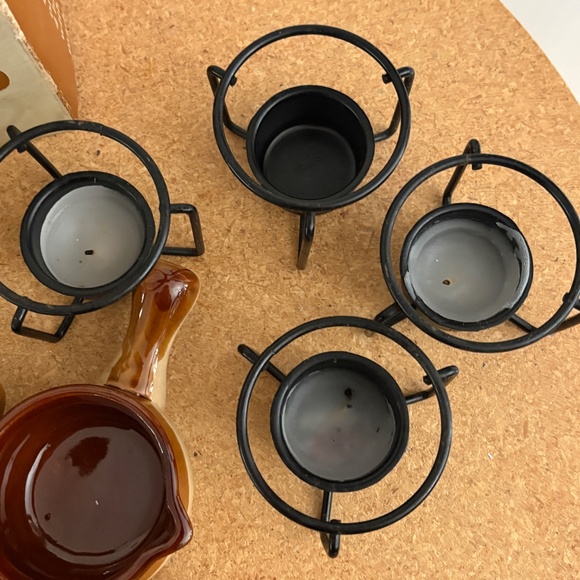 Preowned Vintage Chef's Tool Butter Warmers -  Set of 4 with original box - Picture 5 of 16